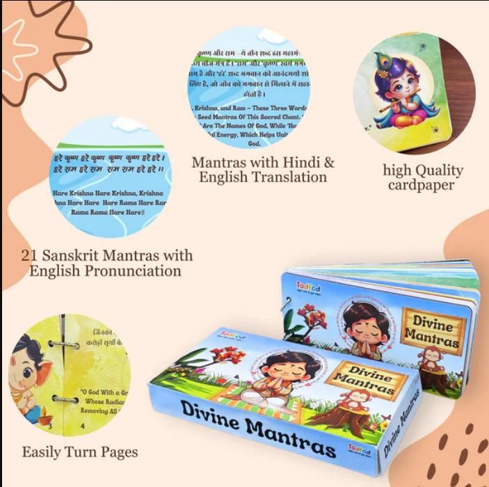 Divine Mantras Spiritual Learning Flashcards